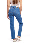 Damskie spodnie jeansowe proste WRANGLER STRAIGHT MONTEGO BAY W28TJQ11P