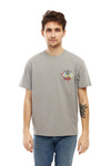 Męski t-shirt WRANGLER SS CAR TEE MONUMENT GREY W7APGF174