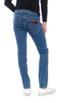 Męskie jeansy rurki WRANGLER BRYSON BLAST BLUE W14XKP49S