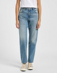 Damskie spodnie jeansowe proste LEE RIDER CLASSIC TO THE SKY 112363445