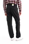 Męskie spodnie luźne LEE FATIGUE PANT BLACK L73ACJ01