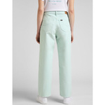 Damskie spodnie szerokie LEE WIDE LEG LONG TURQOISE L31ZOL94