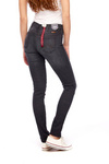 Damskie spodnie jeansowe rurki WRANGLER JACLYN WASH BLACK SHADOW W26DLI53K