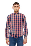 Męska koszula WRANGLER LS 1PKT SHIRT H. R. RED W57604L1P