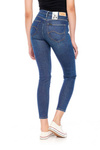 Damskie spodnie jeansowe rurki LEE SCARLETT HIGH DARK VINTAGE L626LYPH