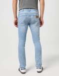 Męskie jeansy rurki WRANGLER BRYSON WHISPER BLUE 112350859