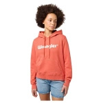 Damska bluza WRANGLER REGULAR HOODIE BURNT SIENNA 112350336