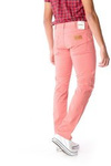 Męskie spodnie proste WRANGLER GREENSBORO CORAL W15QWAR03