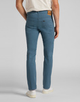 Męskie spodnie jeansowe proste LEE DAREN ZIP FLY INDIAN TEAL L707LA53