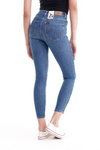 Damskie jeansy rurki LEE SCARLETT HIGH ZIP MID FOSTER L31BMHBI