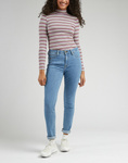 Damskie jeansy rurki LEE SCARLETT HIGH JUST A BREESE 112328321 L626FAB38
