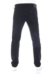 Męskie spodnie jeansowe proste LEE DAREN ZIP FLY BLACK RINSE L707PCQE
