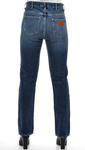 Damskie jeansy proste WRANGLER RETRO STRAIGHT PAPA CRAZY W27VBZ99D