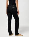 Damskie spodnie proste WRANGLER STRAIGHT NEBULA BLACK 112371749