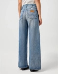 Damskie spodnie jeansowe luźne WRANGLER SPAT LOOSE GREEN WASH 112362780