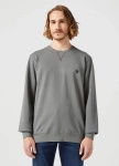 Męska bluza WRANGLER SIGN OFF CREW GUN METAL 112350537