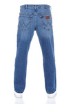 Męskie spodnie jeansowe proste WRANGLER TEXAS BLUE WHIRL W121P311E