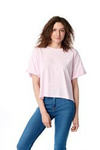 Damski t-shirt WRANGLER SUMMER TEE LILAC ICE W7Q8GHP13