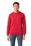 Męski sweter WRANGLER CREW KNIT RED W8A0PDX47